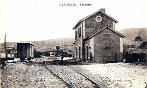 LA CALLE - GARE - 1925